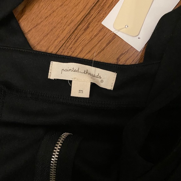 New with tags black zipper dress - Picture 3 of 6